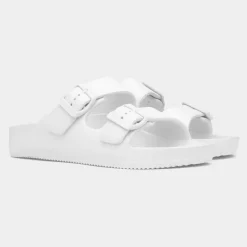 Shelly Womens Double Buckle Sandal*shoezone Clearance