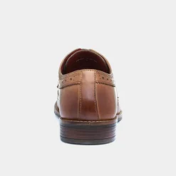 Milton Mens Leather Brogue Shoes*Silver Street Discount