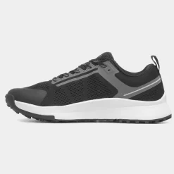 Mens Black Lace Up Trainer*SJ Online