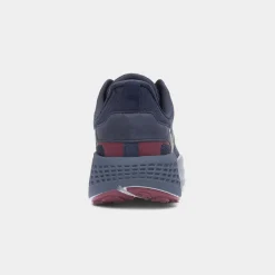 Mens Navy Lace Up Trainer*SJ Sale