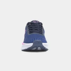 Womens Navy Lace Up Trainer*SJ Outlet