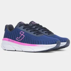 Womens Navy Lace Up Trainer*SJ Outlet