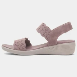 Arya On The Rise Womens Heather Sandal*Skechers Clearance