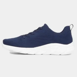 Bobs B Flex Womens Navy Knitted Trainer*Skechers Discount