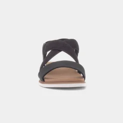 Bobs Desert Kiss Low Womens Black Sandal*Skechers Fashion