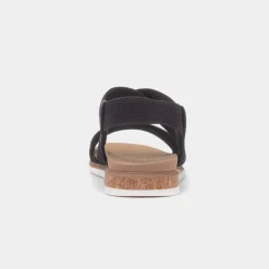 Bobs Desert Kiss Low Womens Black Sandal*Skechers Fashion
