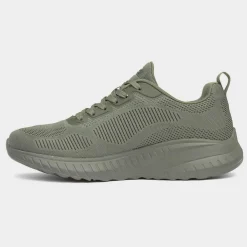 Bobs Squad Chaos Prism Mens Olive Trainer*Skechers Sale