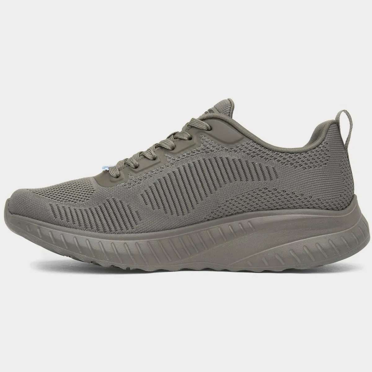 Bobs Squad Face Off Womens Olive Trainer*Skechers Outlet