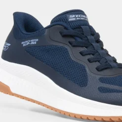 Bobs Squad Slip Ins Womens Navy Trainer*Skechers Fashion