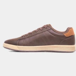 Cavell Hensley Mens Brown Lace Up Shoe*Skechers Discount