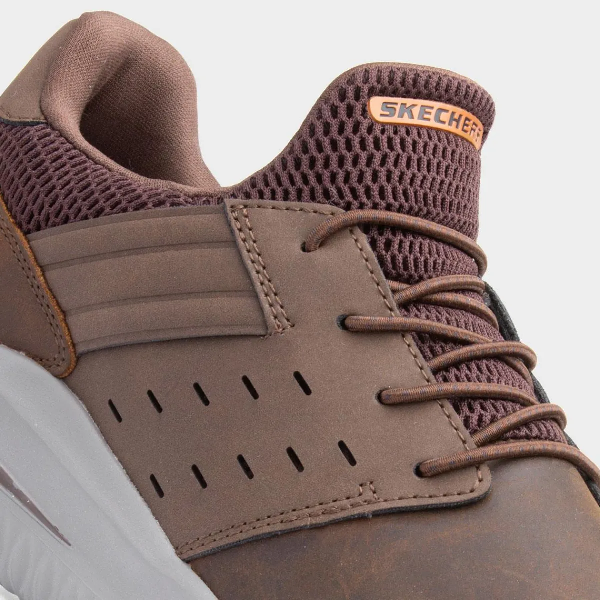 Delson 3.0 Ezra Mens Brown Shoe*Skechers New
