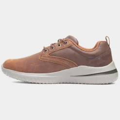 Delson 3.0 Glavine Mens Chestnut Shoe*Skechers Fashion