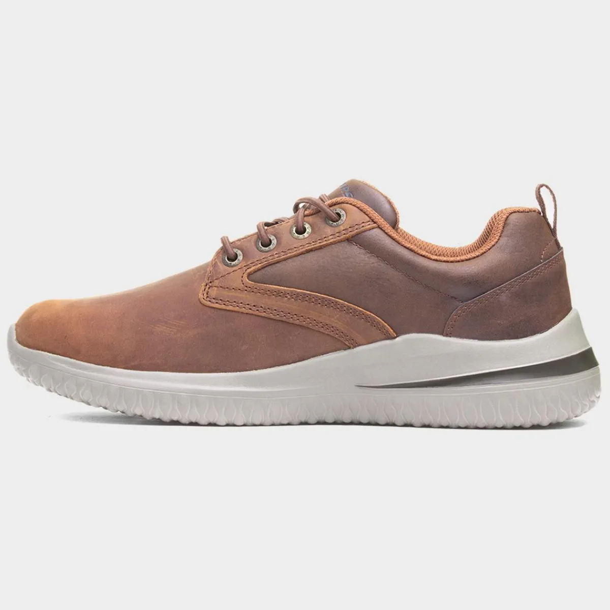 Delson 3.0 Glavine Mens Chestnut Shoe*Skechers Fashion