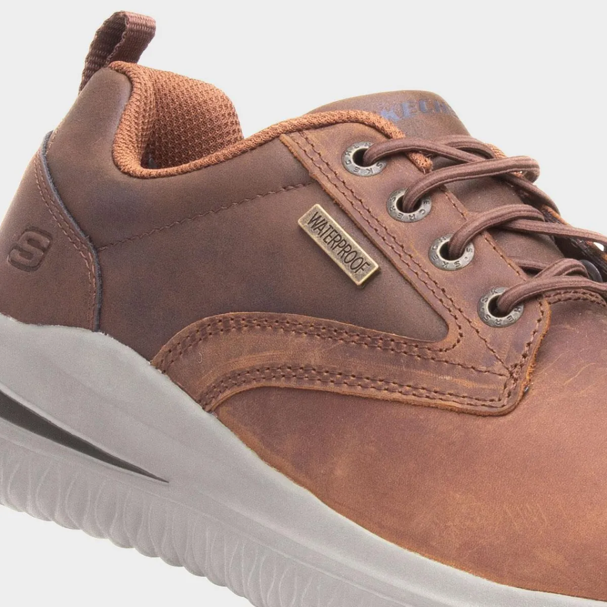 Delson 3.0 Glavine Mens Chestnut Shoe*Skechers Fashion