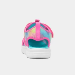 Flex Splash Girls Pink Closed Toe Sandal*Skechers Outlet