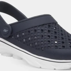 Foamies Go Walk Mens Navy Sandal*Skechers Sale