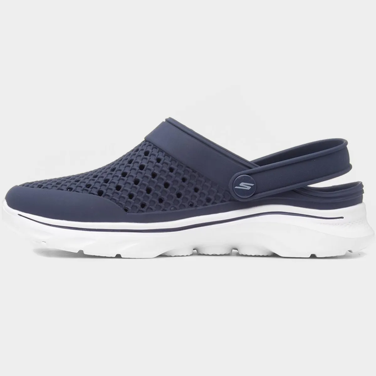 Foamies Go Walk Womens Navy Sandal*Skechers Clearance