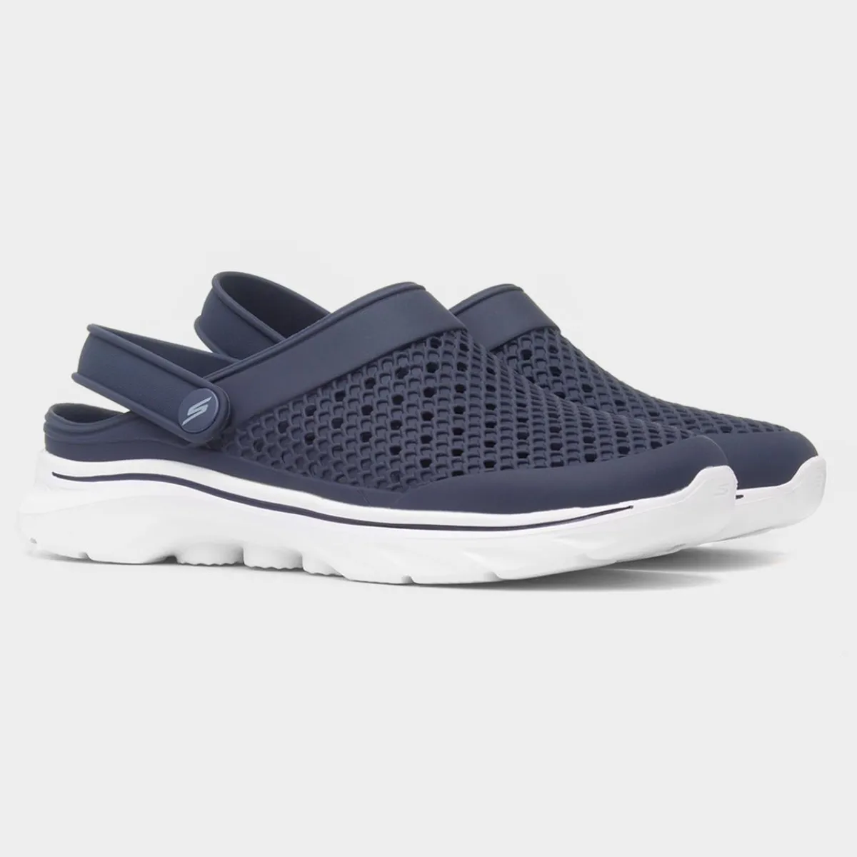 Foamies Go Walk Womens Navy Sandal*Skechers Clearance