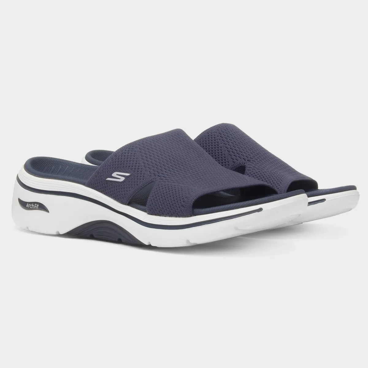 Go Walk Arch Fit 2.0 Womens Navy Sandal*Skechers Fashion