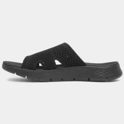 Go Walk Flex Elation Womens Black Sandals*Skechers Discount