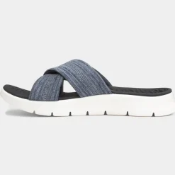 Go Walk Flex Impressed Womens Navy Sandal*Skechers Fashion