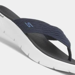 Go Walk Flex Splendour Womens Navy Sandal*Skechers Best