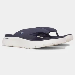 Go Walk Flex Vallejo Mens Navy Sandal*Skechers Outlet