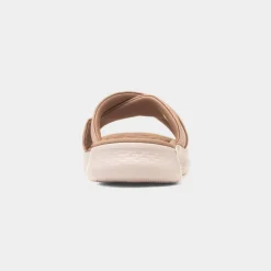 Go Walk Flex Womens Taupe Sandal*Skechers Clearance