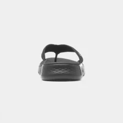 Go Walk Flex Womens Black Toe Post Sandal*Skechers Fashion