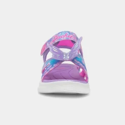 Jumpsters Girls Lavender Light Up Sandal*Skechers Best