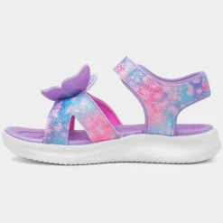 Jumpsters Girls Lavender Light Up Sandal*Skechers Best