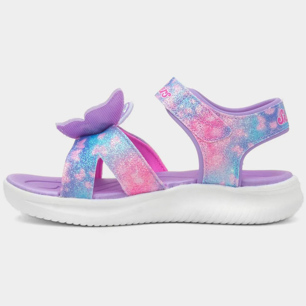 Jumpsters Girls Lavender Light Up Sandal*Skechers Best