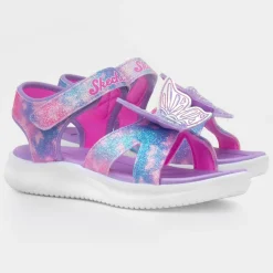 Jumpsters Girls Lavender Light Up Sandal*Skechers Best