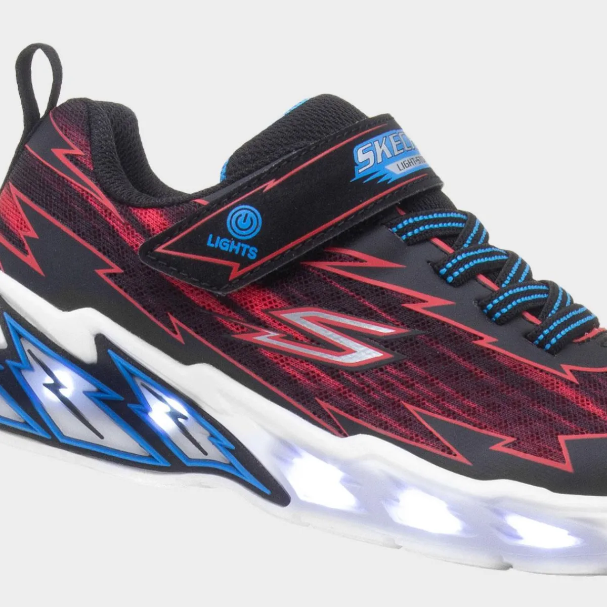 Light Storm Kids Red Light Up Trainer*Skechers New