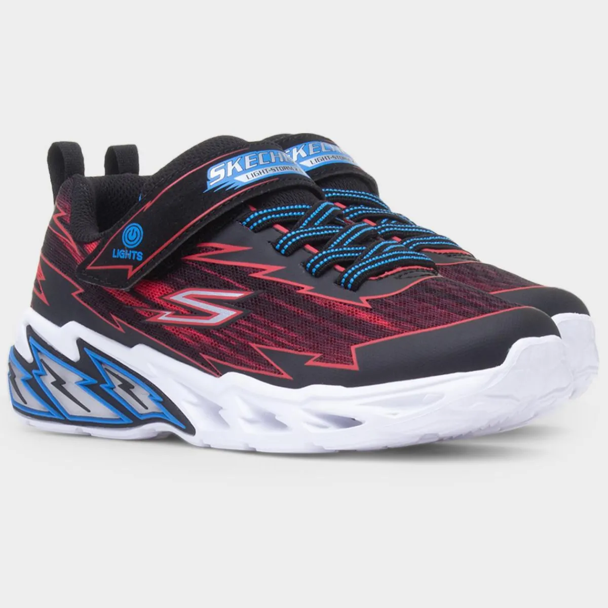 Light Storm Kids Red Light Up Trainer*Skechers New