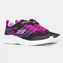 Microspec Bold Delight Kids Black Trainer*Skechers Discount