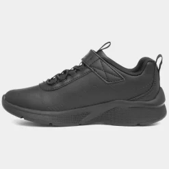 Microspec Classroom Kids Black Trainer*Skechers Sale