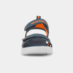 Microspec Splash Kids Navy Sandal*Skechers Online