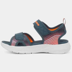 Microspec Splash Kids Navy Sandal*Skechers Online