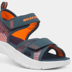 Microspec Splash Kids Navy Sandal*Skechers Online