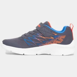 Microspec Texlor Kids Grey Trainer*Skechers Outlet