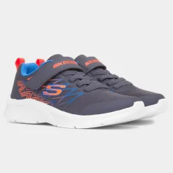 Microspec Texlor Kids Grey Trainer*Skechers Outlet
