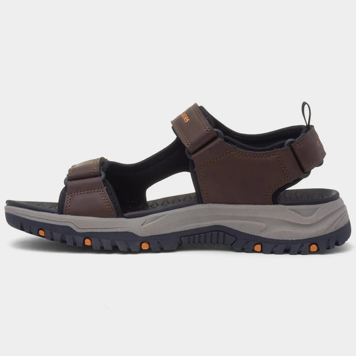 Prewitt Rigdon Mens Brown Vegan Sandal*Skechers Best