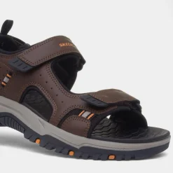 Prewitt Rigdon Mens Brown Vegan Sandal*Skechers Best
