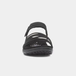 Reggae Slim Womens Black Strappy Sandal*Skechers Discount