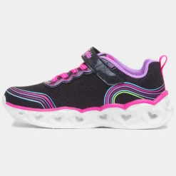 Retro Hearts Kids Light Up Trainers*Skechers Outlet