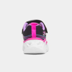 Retro Hearts Kids Light Up Trainers*Skechers Outlet