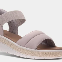 Slip Ins Bobs Sun Ray Womens Taupe Sandal*Skechers Online