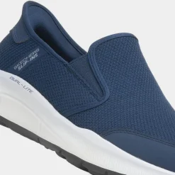 Slip Ins Mens Navy Equalizer 5.0 Shoe*Skechers Hot