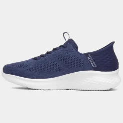 Slip Ins Primebase Mens Navy Trainer*Skechers Outlet